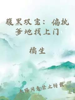 腹黑双宝：偏执爹地找上门
