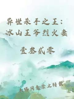 异世杀手之王：冰山王爷烈火妻