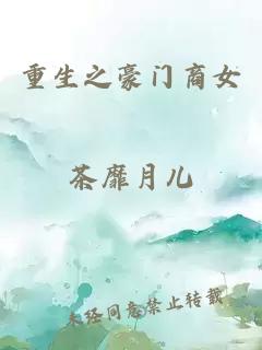 重生之豪门商女