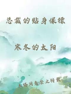 总裁的贴身保镖
