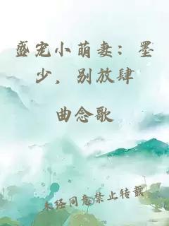 盛宠小萌妻：墨少，别放肆