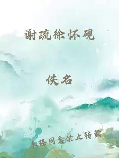 谢疏徐怀砚