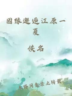 因缘邂逅江原一夏