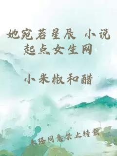 她宛若星辰 小说起点女生网