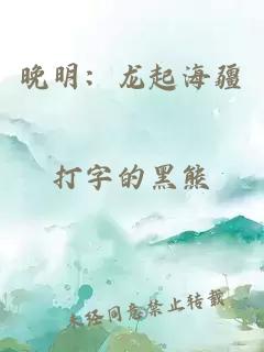 晚明：龙起海疆