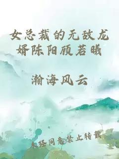 女总裁的无敌龙婿陈阳顾若曦